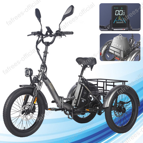 Fafrees elektro dreirad - dreirad, e-bike